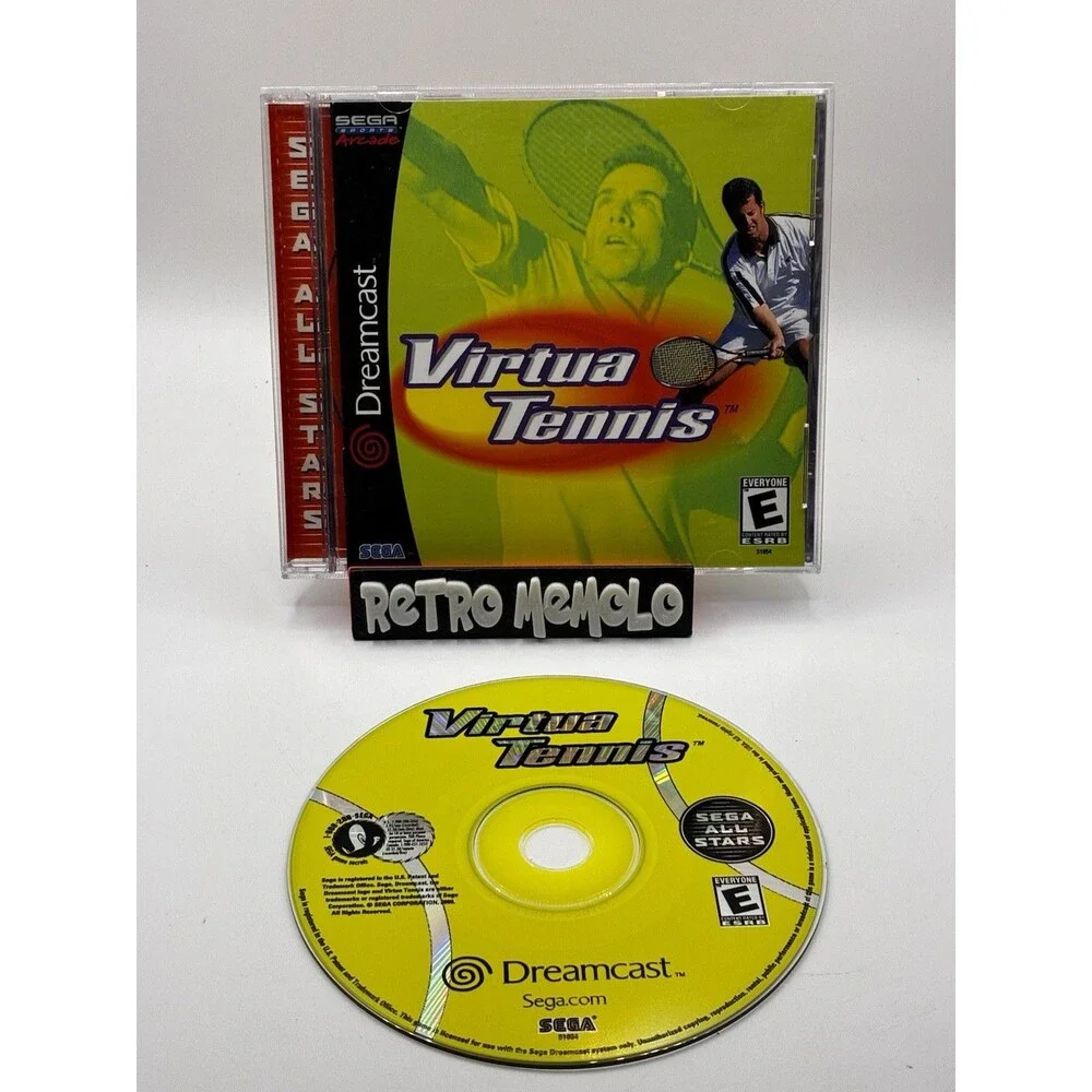 Virtua Tennis [Sega All Stars] Sega Dreamcast (Authentic, CIB, Tested Working)